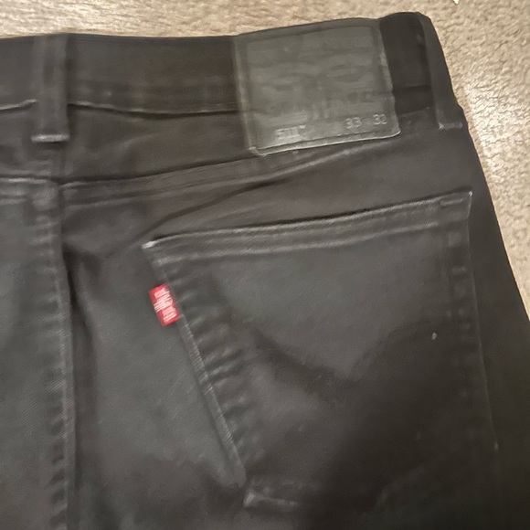 Men’s Levi’s 511 Slim Fit Jeans | Colour: Black | Size: 32L x 33W - Picture 3 of 5